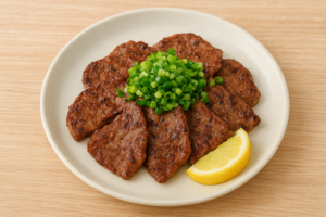 ネギ塩牛タン焼き